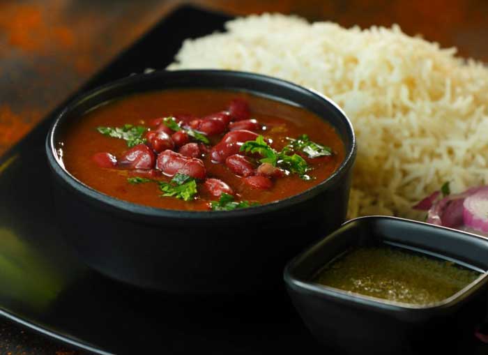 rajma chawal - mom's menu